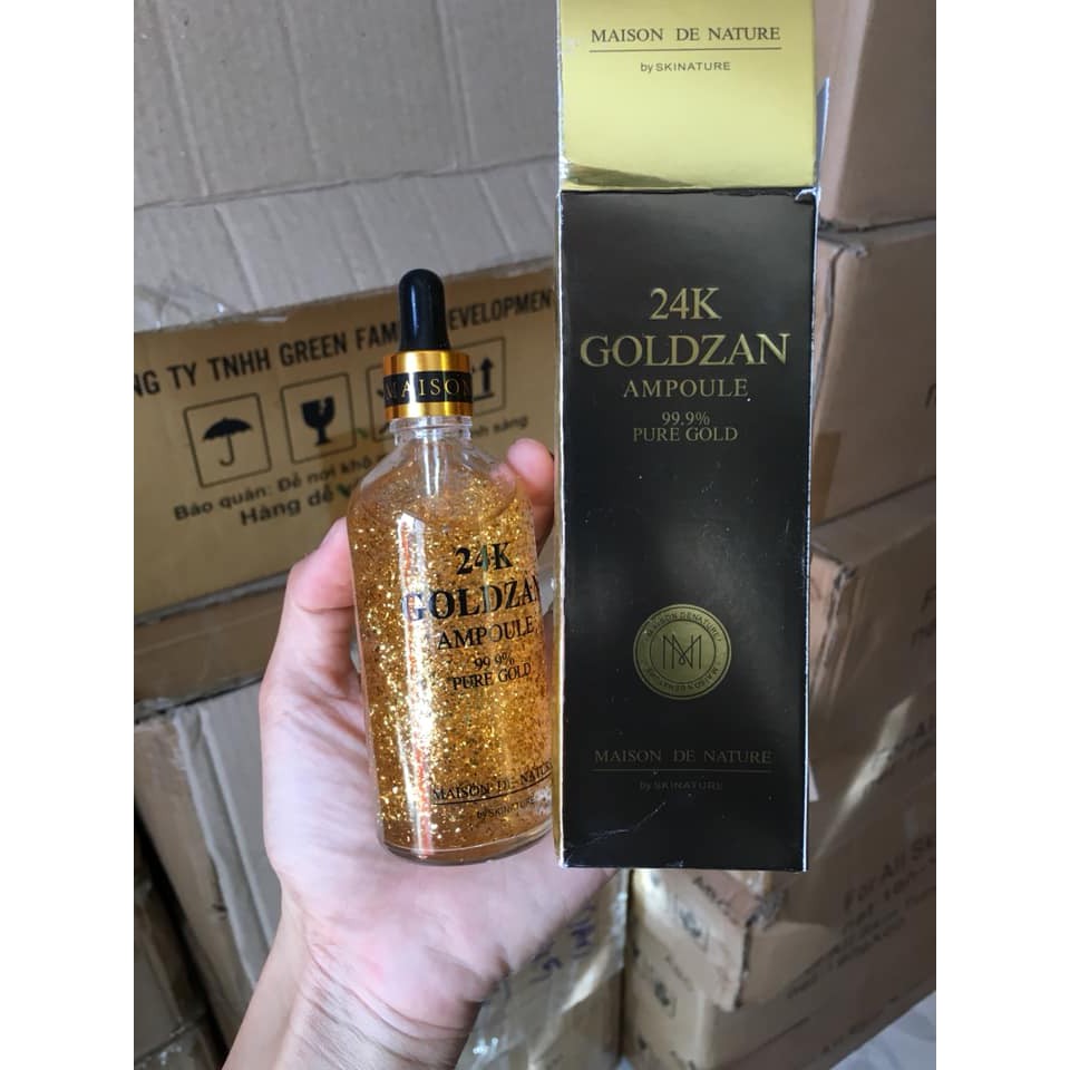 serum 24k goldzan căng bóng da