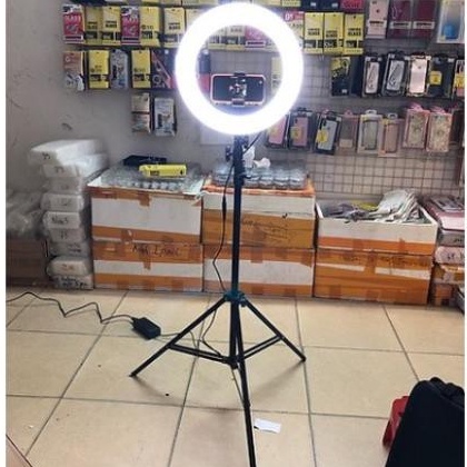 Đèn livestream 33 cm +1 kẹp + 1 chân