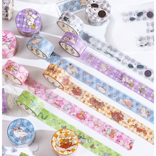 Series Băng dính Washi Tape Vườn Cổ Tích trang trí sổ tay, bulletjournal