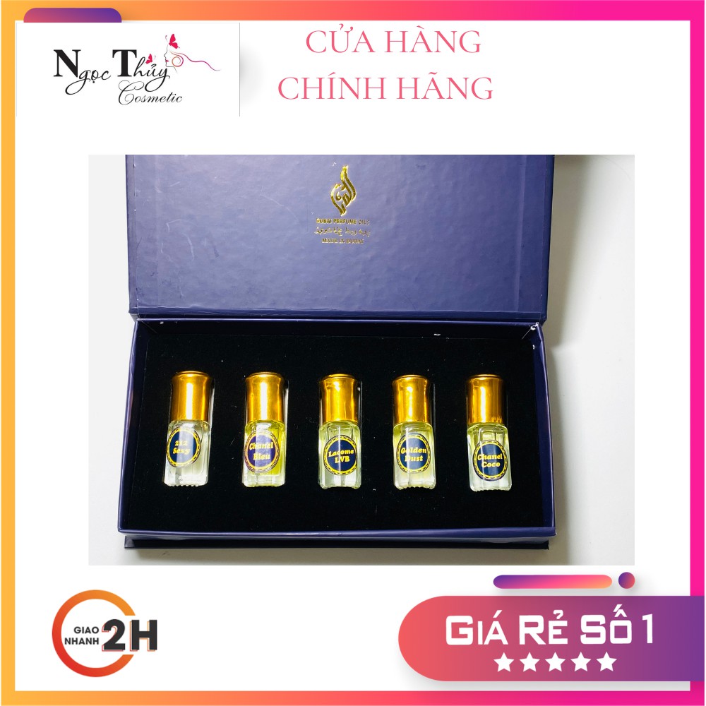 (NEW-CHÍNH HÃNG) Sét lăn tinh dầu Dubai Sharjja cao cấp 25ml (2 loại)