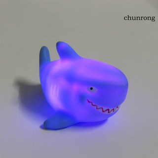 Đồ Chơi Cá Mập Hoạt Hình Có Đèn Led Dễ Thương Cho Bé