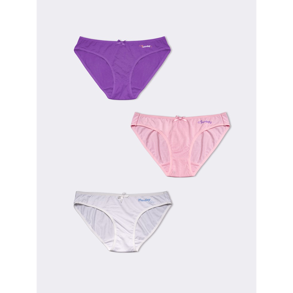 Combo 05 quần lót VERA Bamboo 7 ngày dáng bikini - 0149C