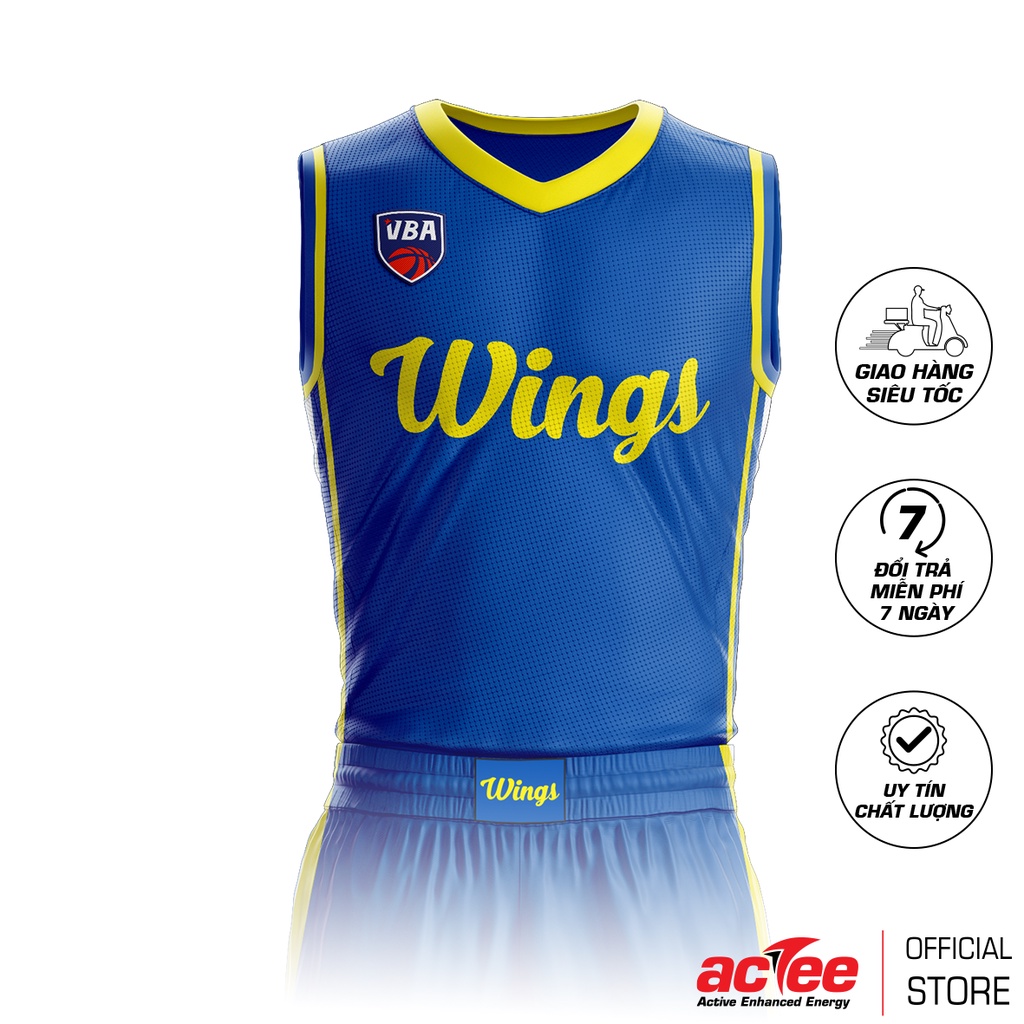 Đồ bóng rổ Ho Chi Minh City Wings VBA 2021