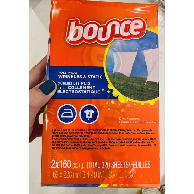 Giấy thơm quần áo Bounce (Hàng Mỹ)