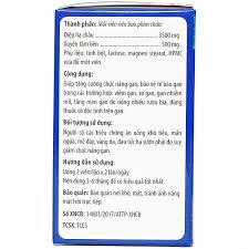 Thương hiệu: KINGPHAR  Viên Uống Giải Độc Gan Diệp Hạ Châu Kingphar 40V. Diệp Hạ Châu Kingpha