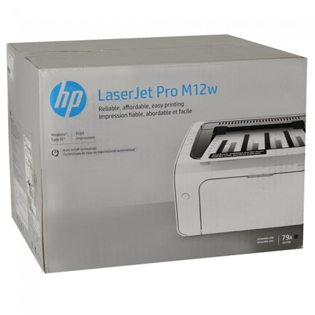 [Mã 267ELSALE hoàn 7% đơn 300K] Máy in HP LaserJet Pro M12W ( in wiffi )