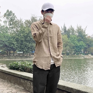Sơ mi Linen (Đũi) basic