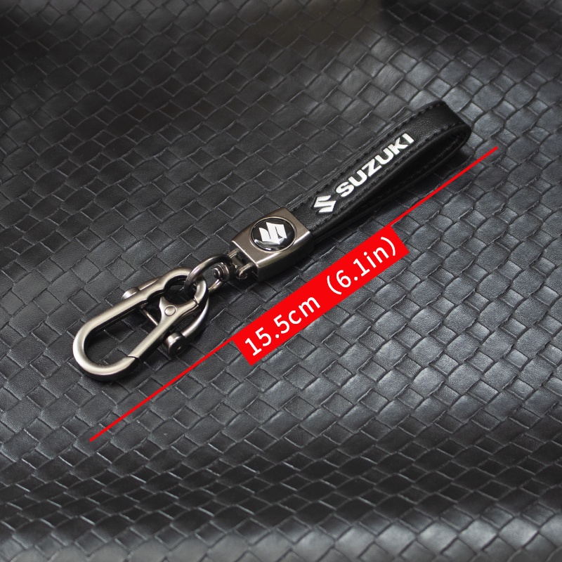 Móc Chìa Khóa Xe Hơi Suzuki Grand Vitara Suzuki Sx4 Swift Alto Bằng Da PU Phối Kim Loại Sáng Tạo