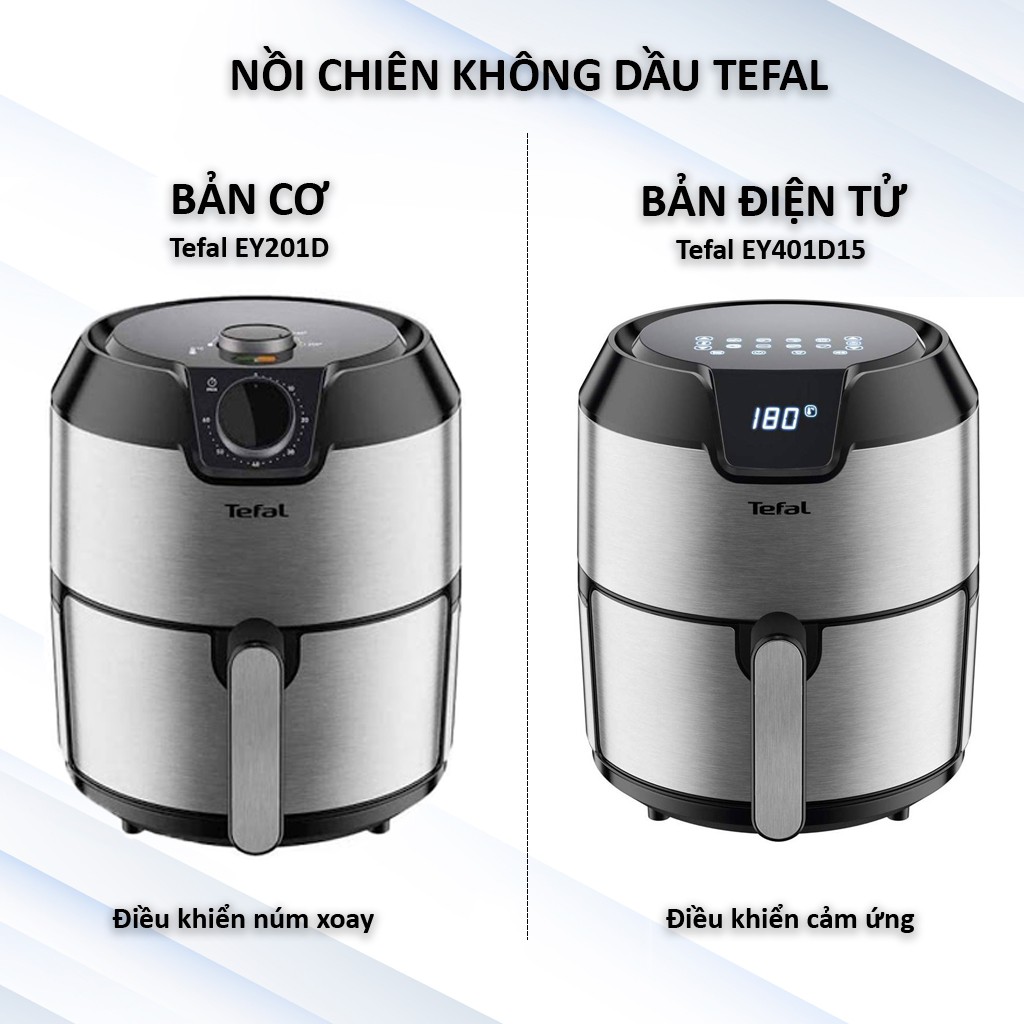 Nồi chiên không dầu TEFAL EY401D bản điện tử dung tích 4,2 lít