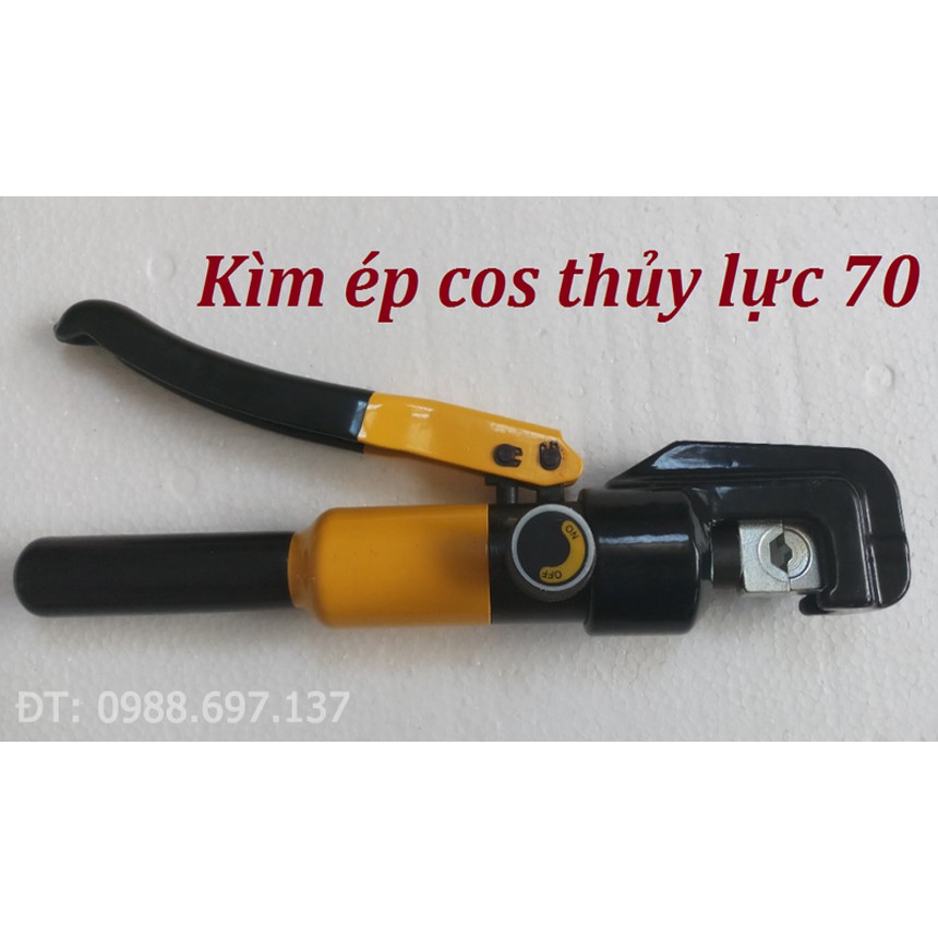 kìm bấm cos thủy lực YQK-70- kìm ép cốt