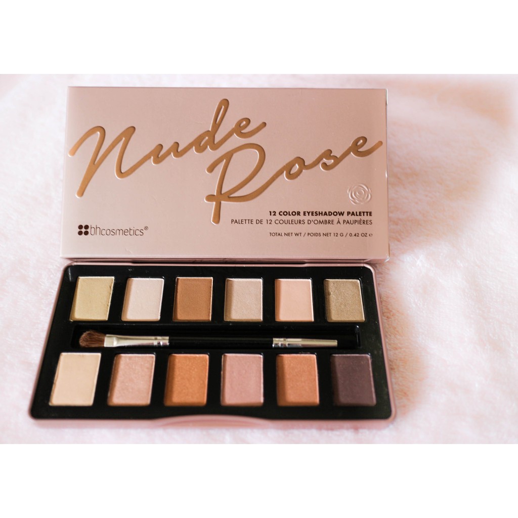 PHẤN MẮT 12 MÀU BH NUDE ROSE