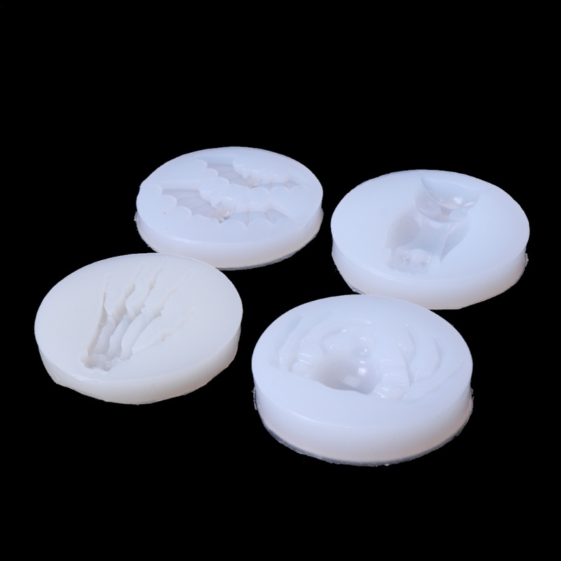 Khuôn Silicone Làm Móc Khóa Hình Bộ Xương Bàn Tay