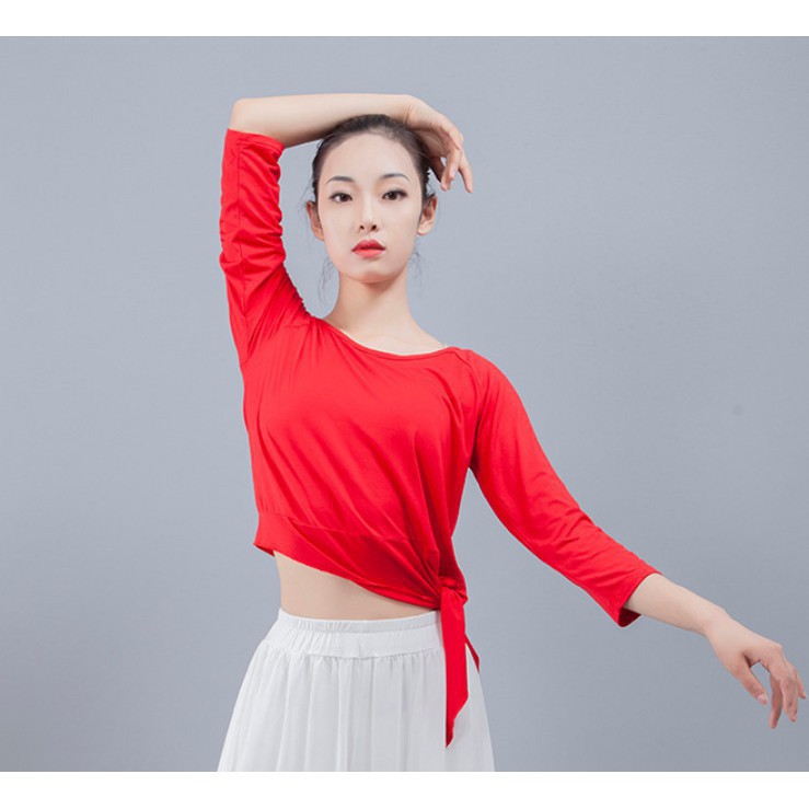 Áo tay lửng thắt ngang hông A06