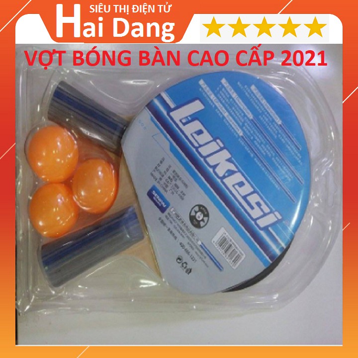 Bộ Vợt Bóng Bàn LX-2162A, Nhập Khẩu - Cao Cấp Siêu Bền