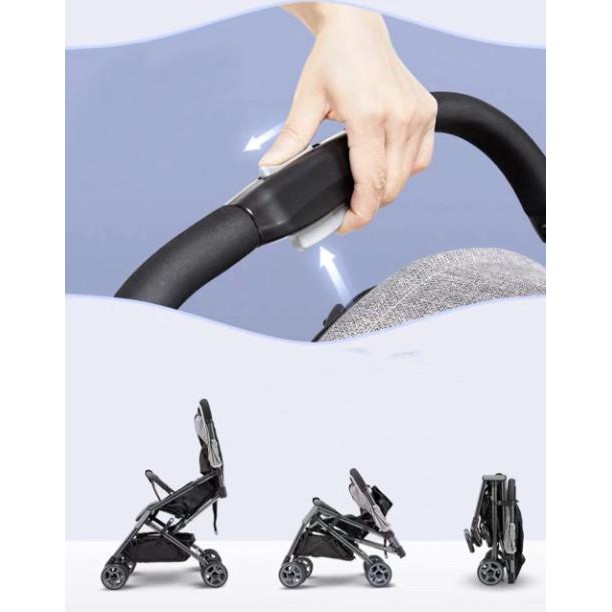 Xe Đẩy Cho Bé, Xe Đẩy Du Lịch Chính Hãng Becouse Z1