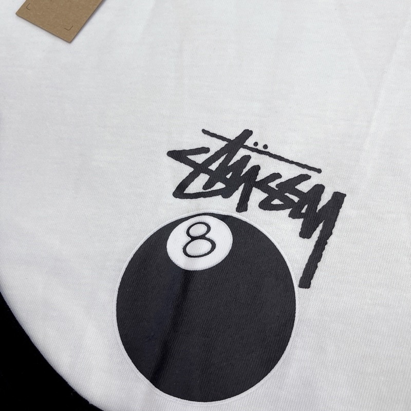 ⚡️ - Áo Tee Stussy 8 Ball T-Shirt Black/White,áo phông Stussy, Áo thun Stussy