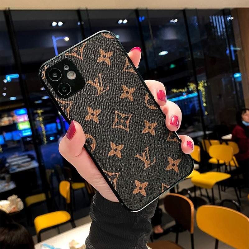 Ốp Điện Thoại Da Họa Tiết Hình Học Sang Trọng Cho Iphone 12 11 Mini Pro Xs Max Xr 7 8 Plus Se