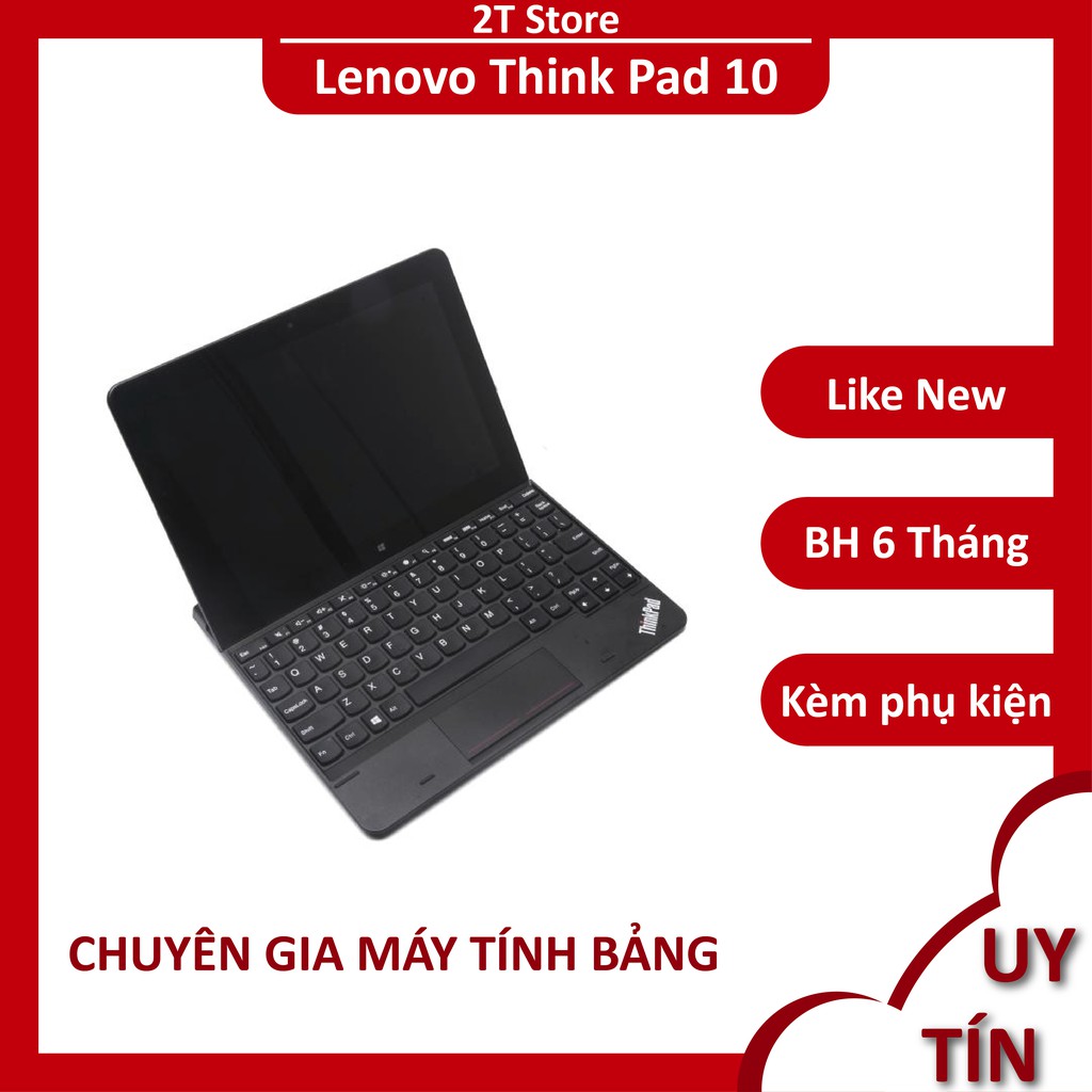 Laptop 2 trong 1 Lenovo Think Pad 10 RAM 4GB màn Full HD, tháo rời được, siêu nhỏ gọn