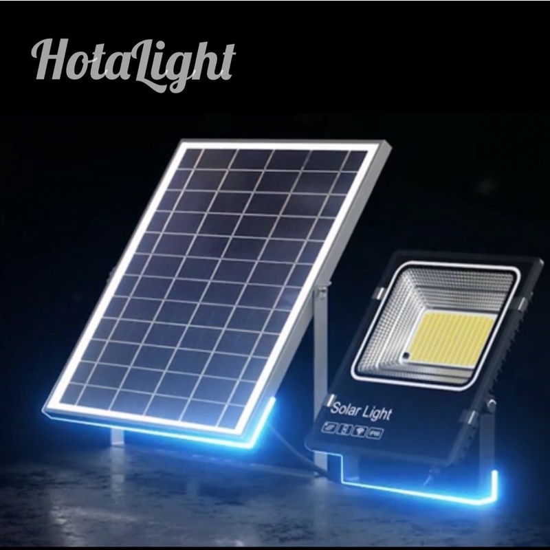 ĐÈN PHA LED NĂNG LƯỢNG MẶT TRỜI 50w 100w 200w Pin mới 100%