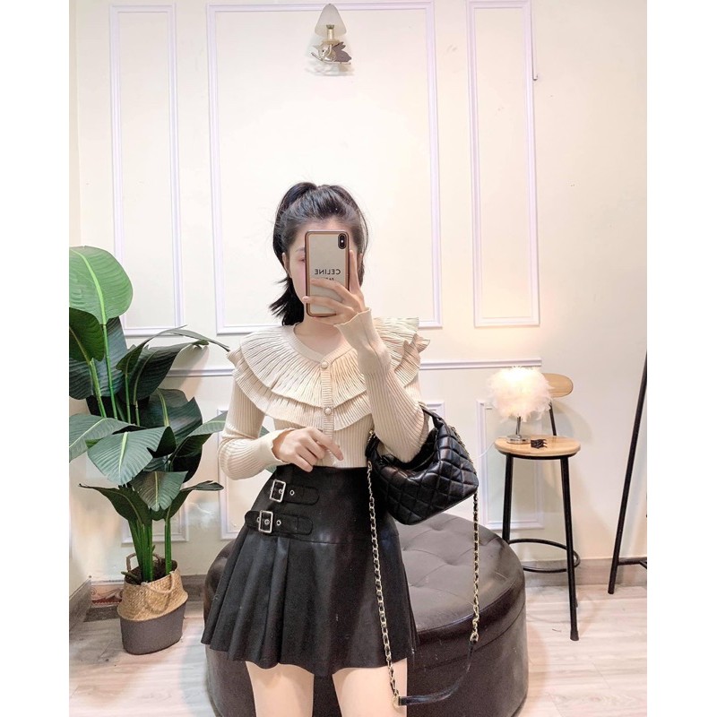 Áo Len cổ bèo