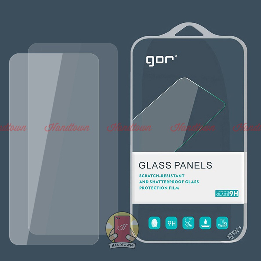 Bộ 2 Miếng Kính Cường Lực Trong Suốt Không Full Màn Xiaomi Redmi Note 9 / Redmi 10X / Redmi 10X 4G Chính Hãng Gor