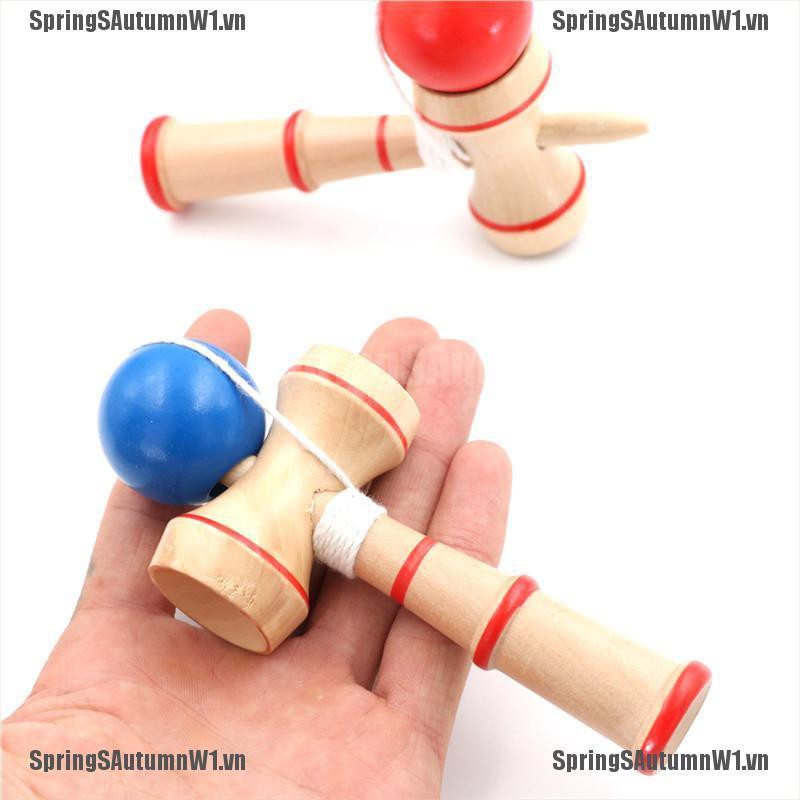 Đồ chơi bóng Kendama cân bằng làm bằng gỗ giáo dục cho bé