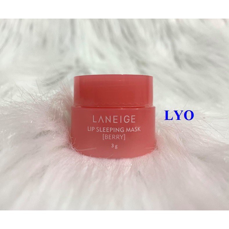 MẶT NẠ Ủ DƯỠNG MÔI LANEIGE LIP SLEEPING MASK  MINI 3g &amp; 20g