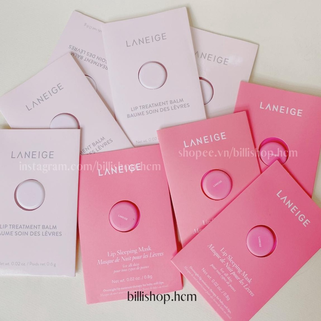 Mặt Nạ Ngủ Cho Môi Laneige Lip Sleeping Mask 0,8/2,5G