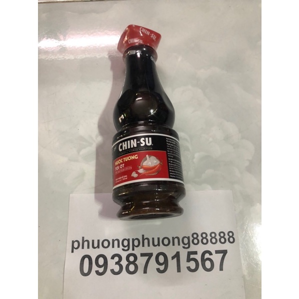 Nước tương Chin Su tỏi ớt 250ml