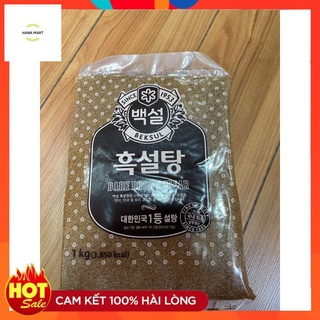 Đường đen, đường nâu hàn quốc beksul 1kg nấu chè, làm bánh