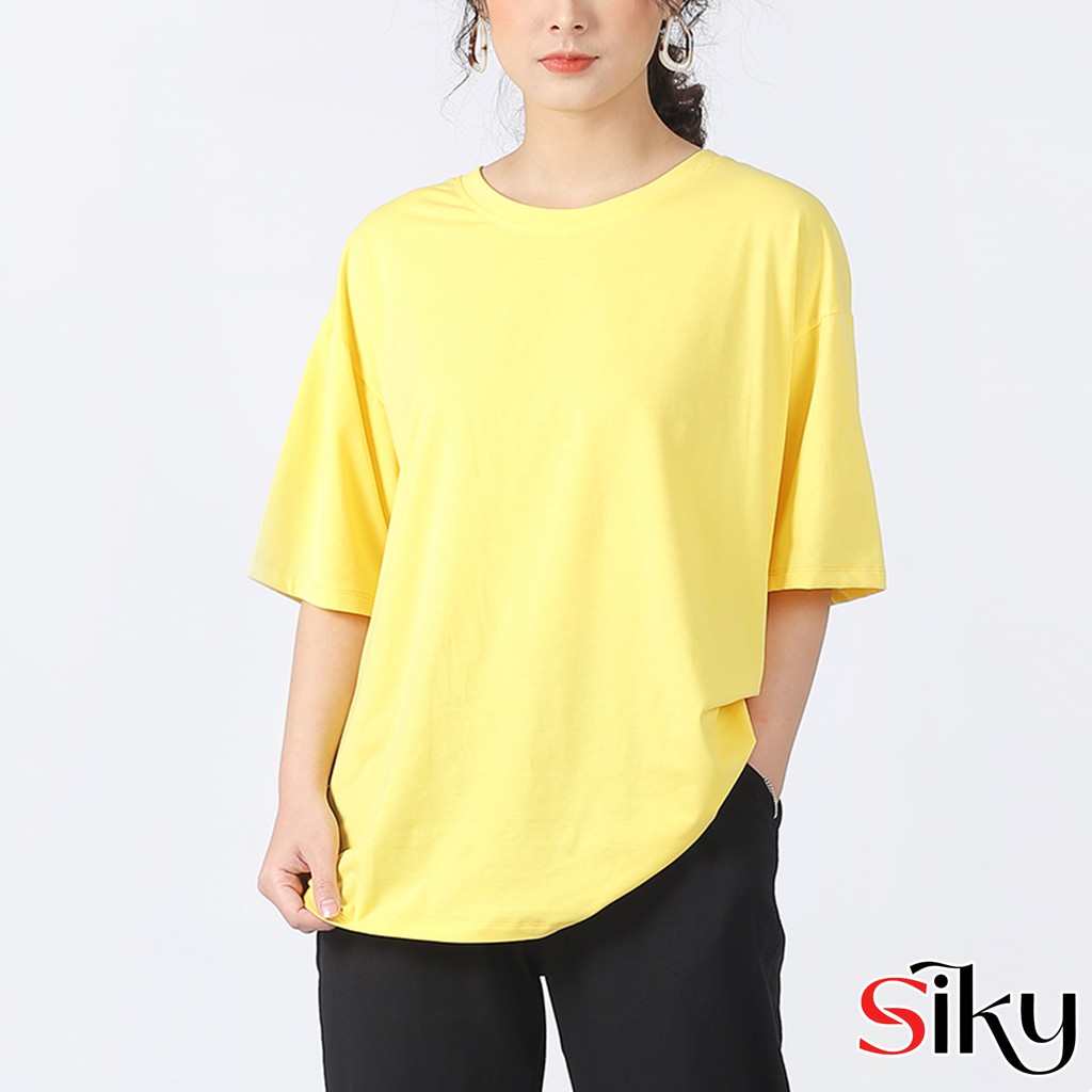 Áo phông trơn UNISEX- Siky
