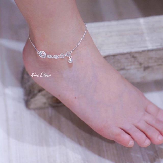 Lắc chân kim tiền bạc hút phong thủy LCKT0105