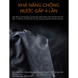 Xiaomi Ba Lô Mi Casual Daypack (Black)