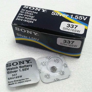 Pin Sony 337 SR416SW dành cho đồng hồ kim 3 kim (Loại tốt - Giá 1 viên) thumbnail