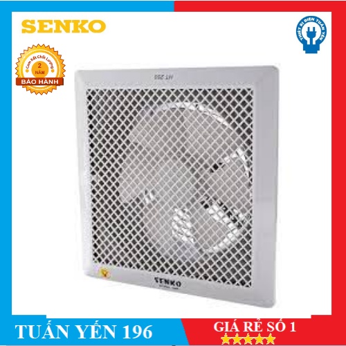 Quạt hút thông gió âm trần Senko HT250 40W  ✅ FREESHIP ✅