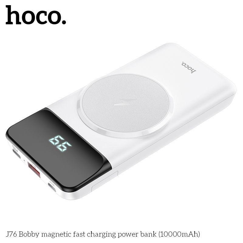 ✔QC3.0 và PD20W-Pin Sạc Dự Phòng Không Dây,Sạc Nhanh Hoco J76-10.000mAh cho iPhone 12/13/13 promax sạc dự phòng nhỏ gọn