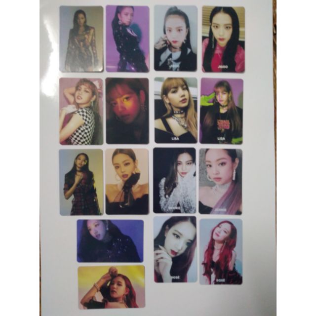 Bộ card UNOFFICIAL Blackpink Square Up