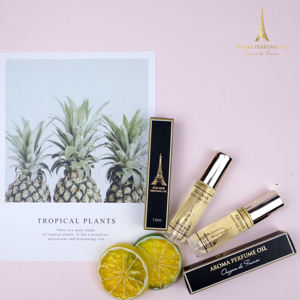 Tinh Dầu Nước Hoa Pháp Dạng Lăn Cho Nam, Nữ Unisex 12ml Thơm Ngất Ngây | Thế Giới Skin Care