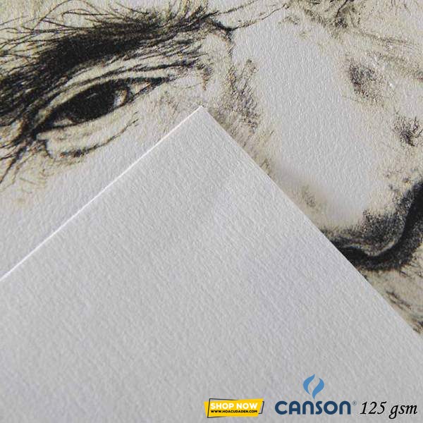Giấy Vẽ Canson® 125gsm A4/A3 Chính Hãng Pháp