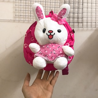 Balo mẫu giáo con thỏ gấy bông cho bé - Giá rẻ