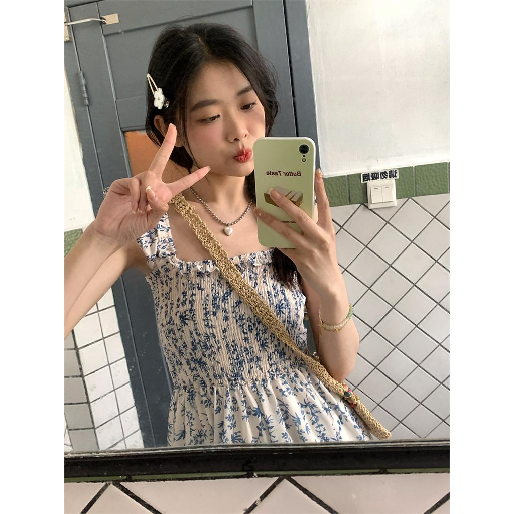 Đầm Hoa Hai Dây Dáng Ôm Thời Trang Quyến Rũ 63317