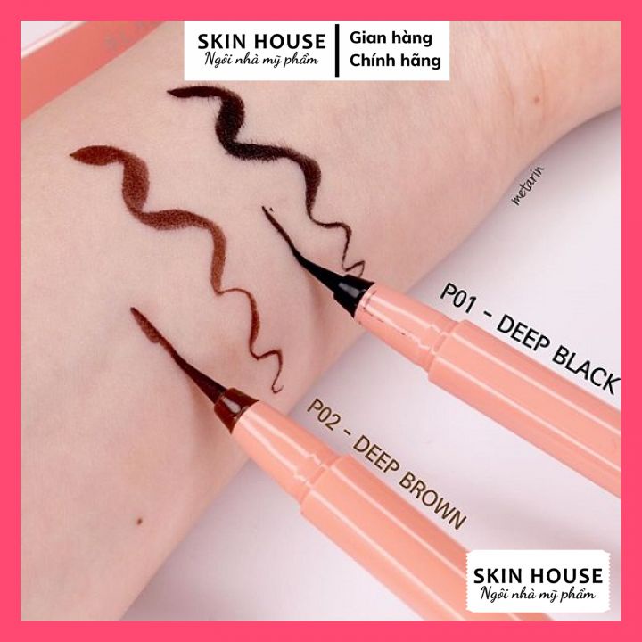 Bút Dạ Kẻ Mắt Black Rouge Power Proof Pen Liner Không Lem Siêu Chống Nước