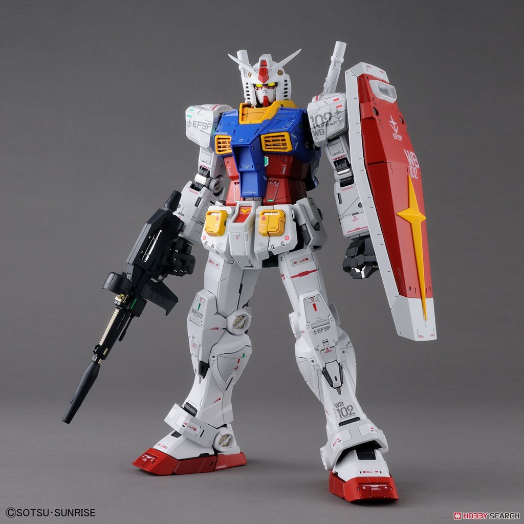 Mô Hình Gundam PG Unleashed Rx-78-2 Bandai 1/60 Đồ Chơi Lắp Ráp Anime Nhật