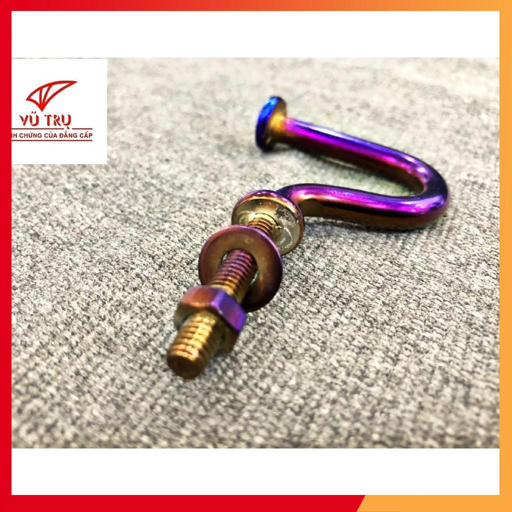 [HÀNG LOẠI 1] [HOT] Móc cong gắn xe máy Inox (GIÁ SĨ)