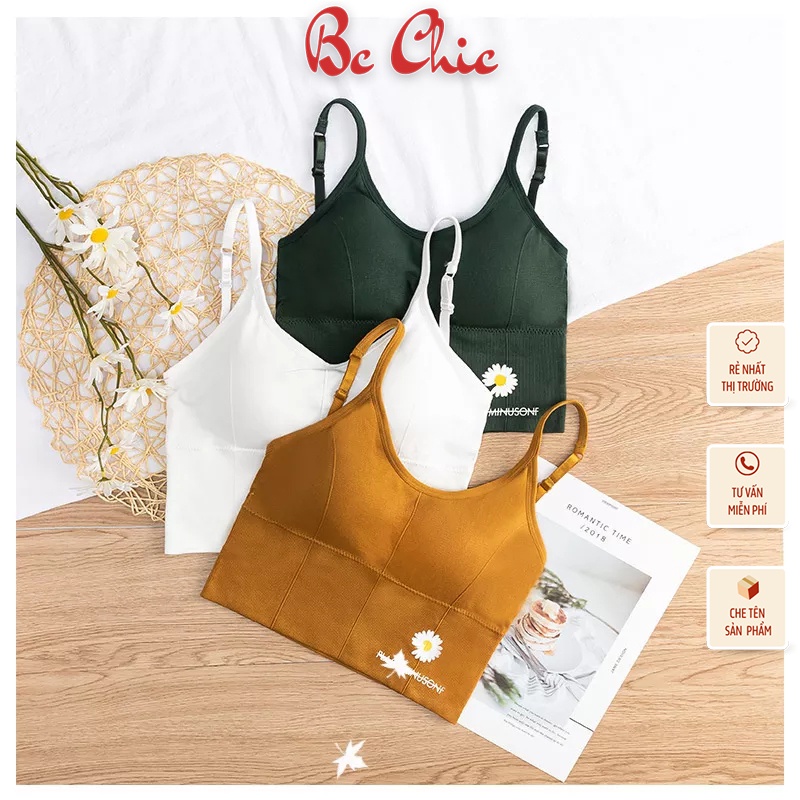 [BRA ĐA NĂNG] ÁO BRA GÂN TĂM HOA CÚC HOT HIT HỞ LƯNG BC_CHIC LINGERIE