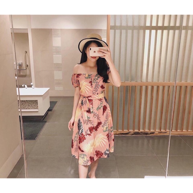 VÁY TRỄ VAI DÁNG XOÈ