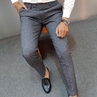 Quần âu nam kẻ caro cá tính Q1906