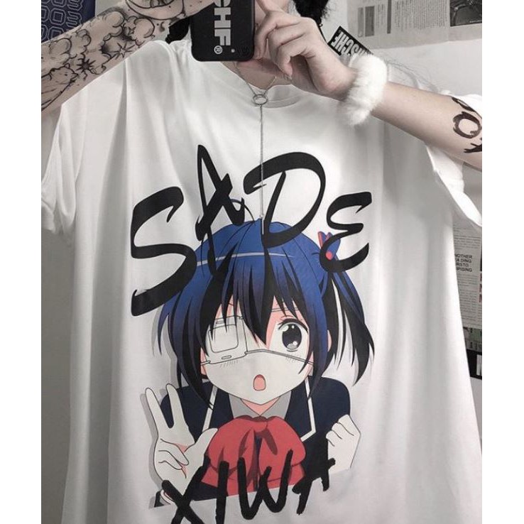 Áo phông 3158 chất đẹp in hình anime form rộng cá tính