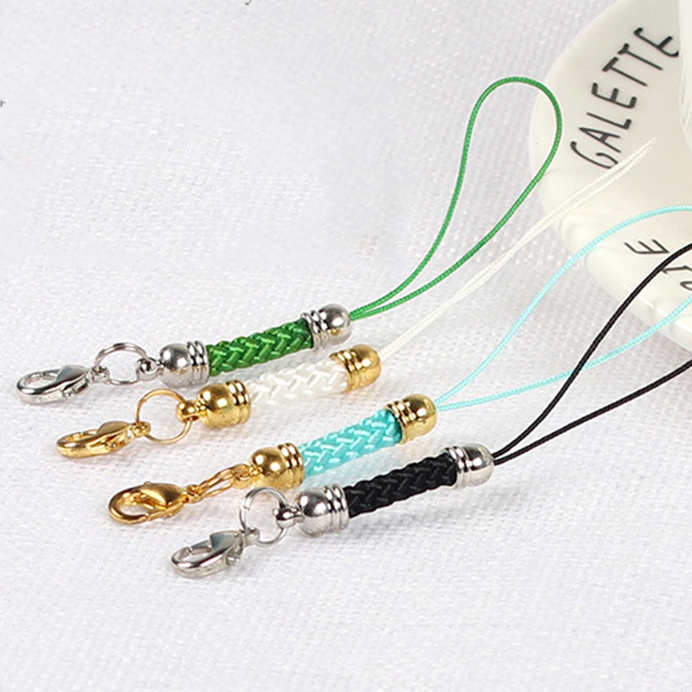 Set 10 dây móc chìa khóa bằng kim loại nhiều màu sắc dùng làm trang sức DIY