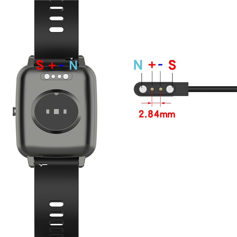 Dây cáp sạc usb nam châm cho Willful Ip68 Willful Sw021 Id205U Id205S Id205L Id216 / 021 / Sw021 / Sw025 / Sw01 / Sw023